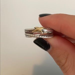 David Yurman X Crossover Ring WORN